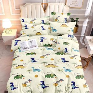 Big Dino Roar - 100% Premium Canadian Cotton Bedsheet