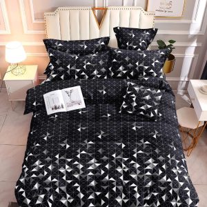 Black Sparkle - 100% Premium Canadian Cotton Bedsheet