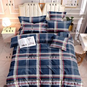 Checkered Red Line - 100% Premium Canadian Cotton Bedsheet