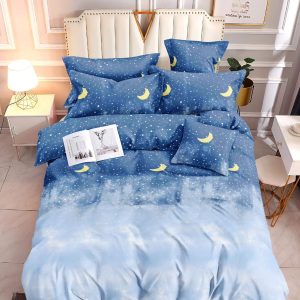 Cloud Sky - 100% Premium Canadian Cotton Bedsheet