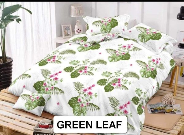 Green Leaf - 100% Premium Canadian Cotton Bedsheet