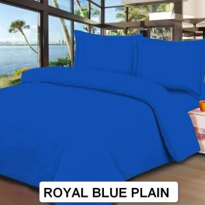 Royal Blue Plain - 100% Premium Canadian Cotton Bedsheet