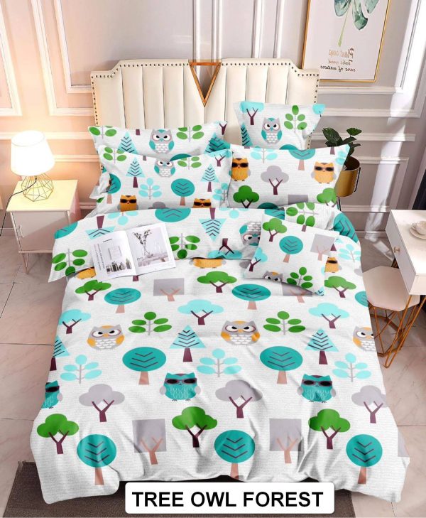 Tree Own Forest - 100% Premium Canadian Cotton Bedsheet