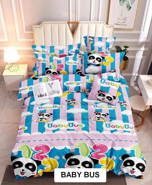 Baby Bus - 100% Premium Canadian Cotton Bedsheet