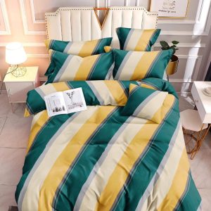 Green Yellow - 100% Premium Canadian Cotton Bedsheet