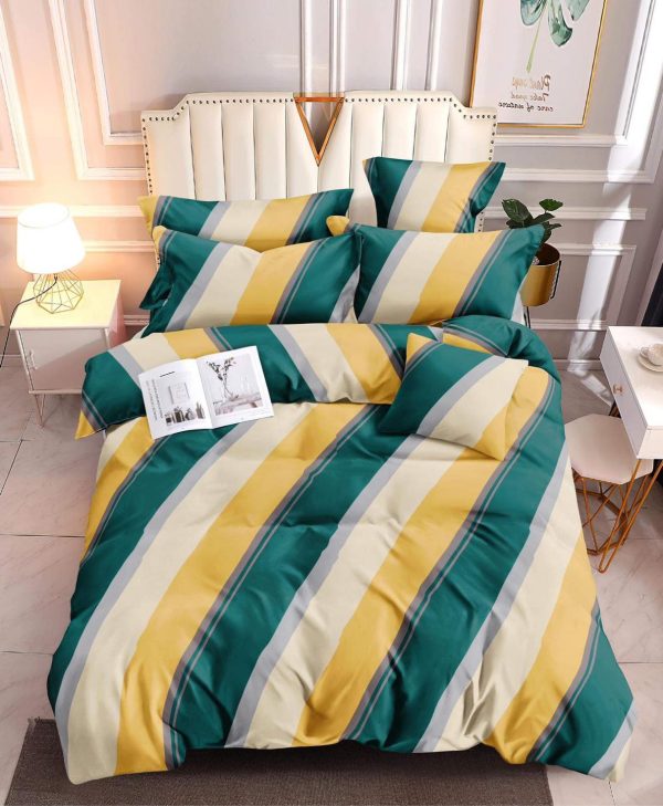 Green Yellow - 100% Premium Canadian Cotton Bedsheet