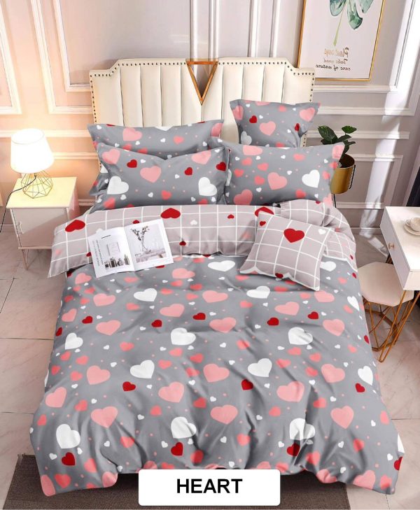 Heart - 100% Premium Canadian Cotton Bedsheet