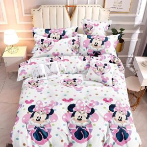 Minnie Mouse - 100% Premium Canadian Cotton Bedsheet