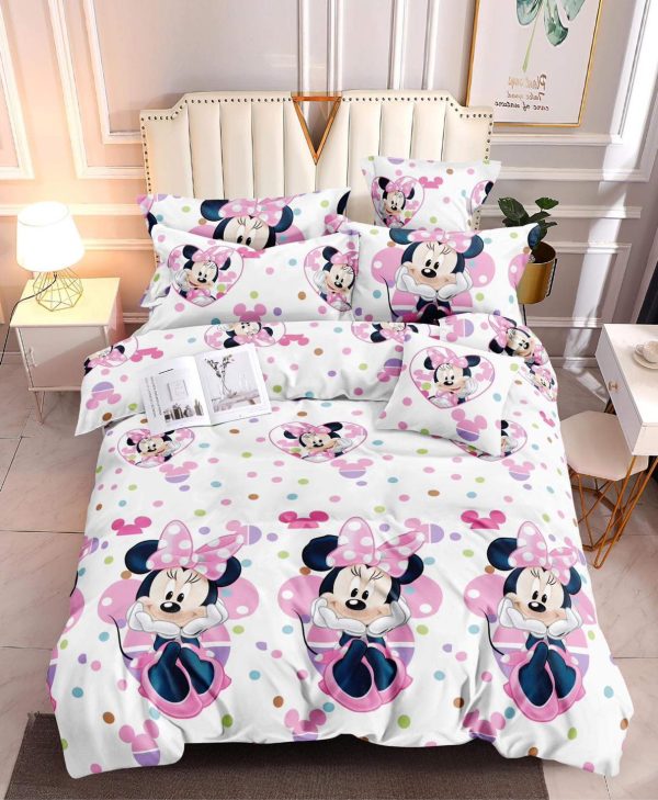 Minnie Mouse - 100% Premium Canadian Cotton Bedsheet