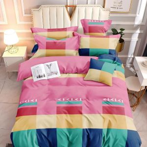 Rainbow Square - 100% Premium Canadian Cotton Bedsheet