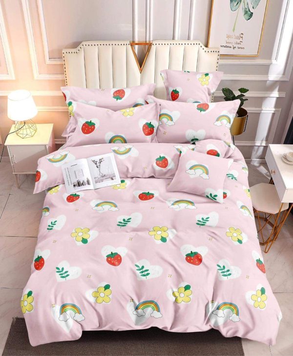 Strawberry - 100% Premium Canadian Cotton Bedsheet