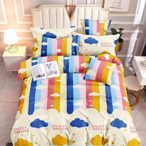 Rainbow Sky - 100% Premium Canadian Cotton Bedsheet