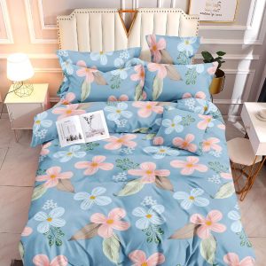 Blue Blossom - 100% Premium Canadian Cotton Bedsheet