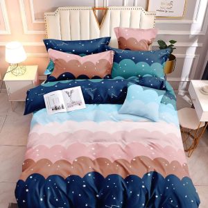 Colorful Cloud - 100% Premium Canadian Cotton Bedsheet