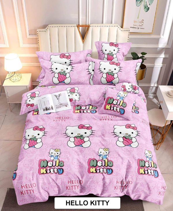 Hello Kitty 1 - 100% Premium Canadian Cotton Bedsheet