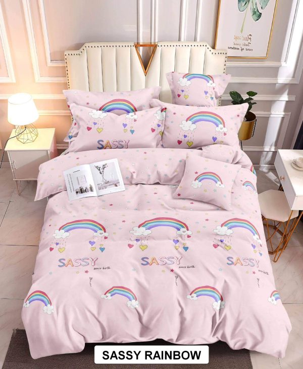 Sassy Rainbow - 100% Premium Canadian Cotton Bedsheet