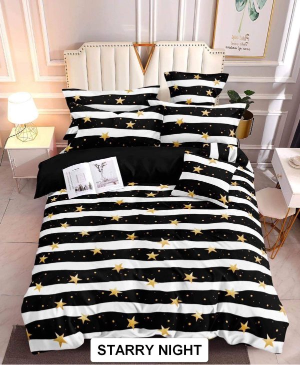 Starry Night - 100% Premium Canadian Cotton Bedsheet