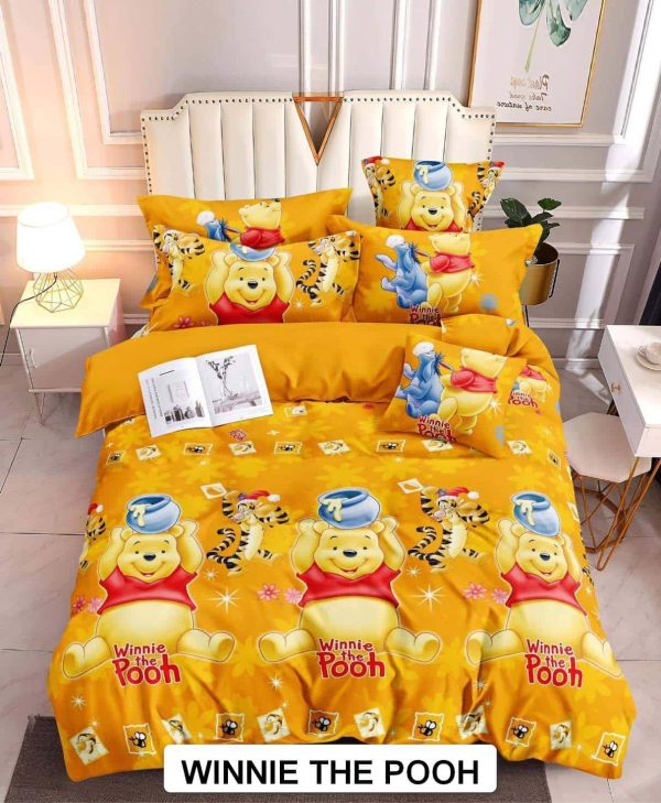 Winnie the Pooh 1 - 100% Premium Canadian Cotton Bedsheet