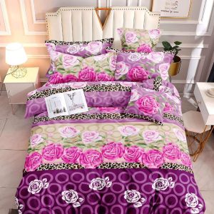 Amethyst Flower - 100% Premium Canadian Cotton Bedsheet