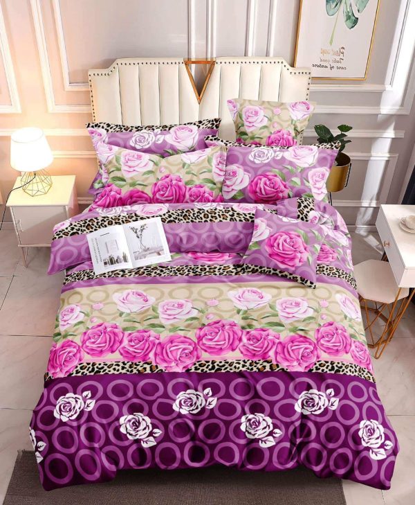 Amethyst Flower - 100% Premium Canadian Cotton Bedsheet