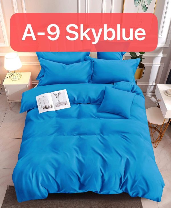 SkyBlue - 100% Premium Canadian Cotton Bedsheet