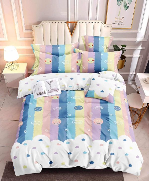 Smile - 100% Premium Canadian Cotton Bedsheet