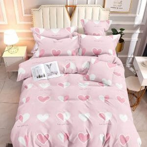 Blush Heart- 100% Premium Canadian Cotton Bedsheet