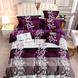 Enchanted Purple - 100% Premium Canadian Cotton Bedsheet