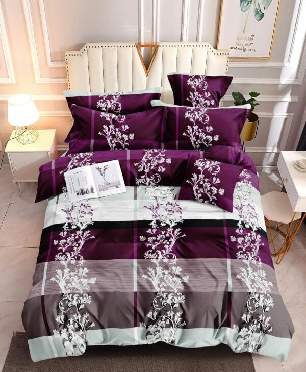 Enchanted Purple - 100% Premium Canadian Cotton Bedsheet