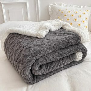 Gray - Fleece Blanket