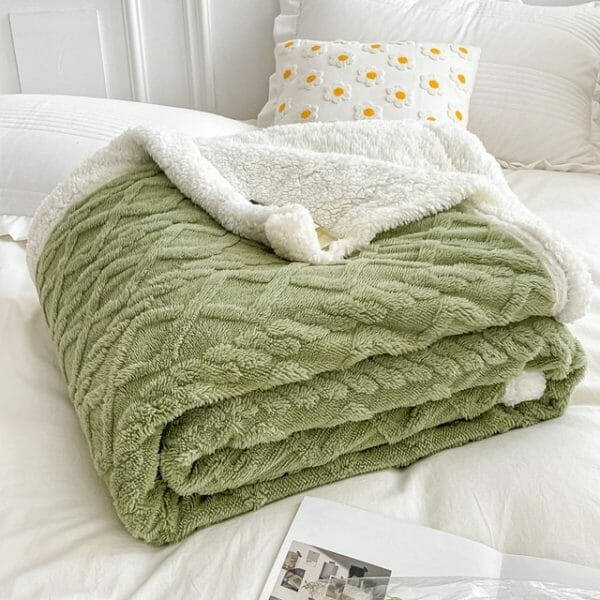 Green- Fleece Blanket