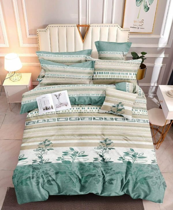 Nature Leaf - 100% Premium Canadian Cotton Bedsheet