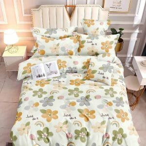 Pastel Flower - 100% Premium Canadian Cotton Bedsheet