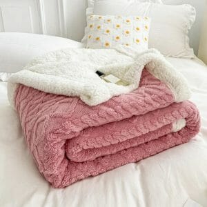 Pink - Fleece Blanket