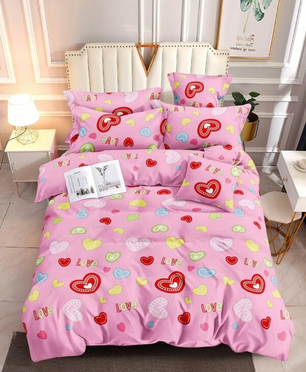 Lovely Pink - 100% Premium Canadian Cotton Bedsheet