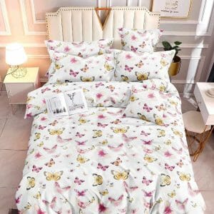 Butterfly Ballet - 100% Premium Canadian Cotton Bedsheet