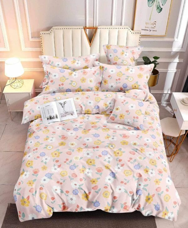 Charming Flower - 100% Premium Canadian Cotton Bedsheet