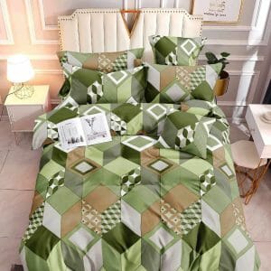 Green Diamond - 100% Premium Canadian Cotton Bedsheet