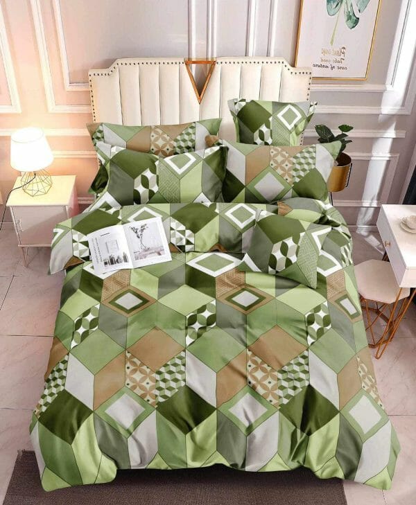 Green Diamond - 100% Premium Canadian Cotton Bedsheet