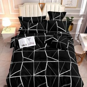 Obsidian Black - 100% Premium Canadian Cotton Bedsheet