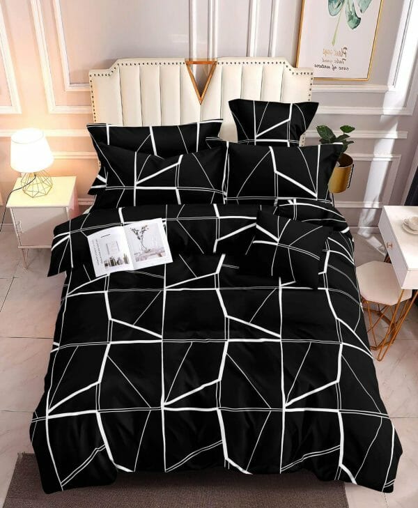 Obsidian Black - 100% Premium Canadian Cotton Bedsheet