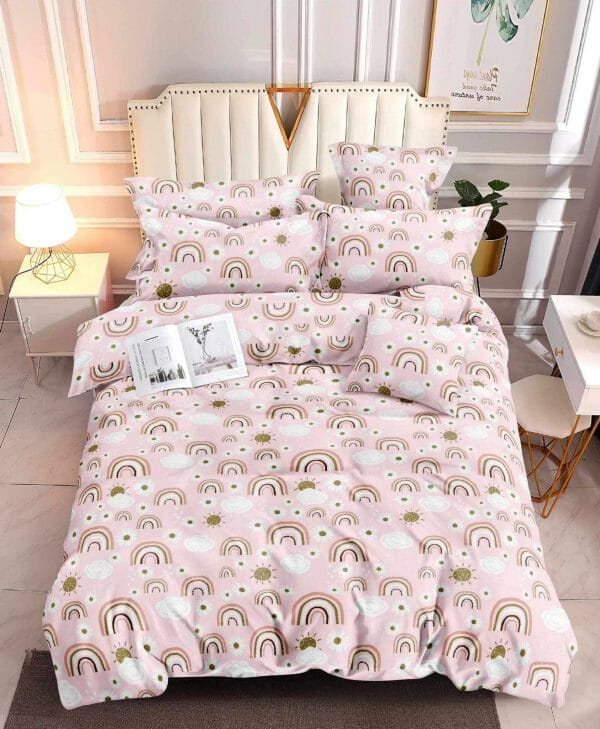 Boho Pink- 100% Premium Canadian Cotton Bedsheet