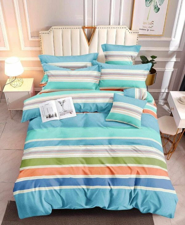 Breeze Stripes- 100% Premium Canadian Cotton Bedsheet