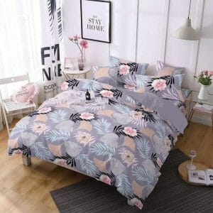 Lavender flower- 100% Premium Canadian Cotton Bedsheet