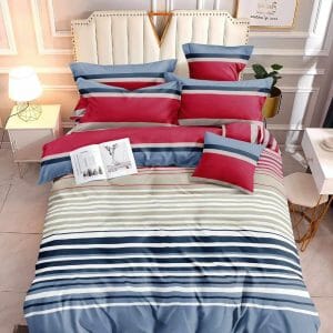 Nautical Stripe- 100% Premium Canadian Cotton Bedsheet