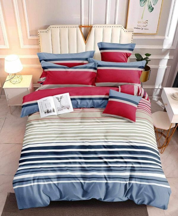 Nautical Stripe- 100% Premium Canadian Cotton Bedsheet