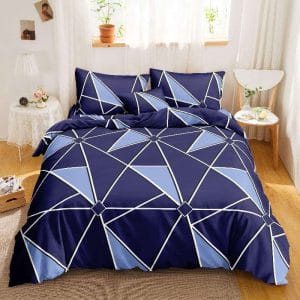 Azure Dreamscape- 100% Premium Canadian Cotton Bedsheet