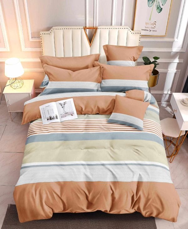 Creamsicle Glow- 100% Premium Canadian Cotton Bedsheet