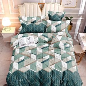 Emerald Mosaic- 100% Premium Canadian Cotton Bedsheet