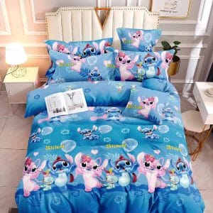 Lilo and Stitch- 100% Premium Canadian Cotton Bedsheet